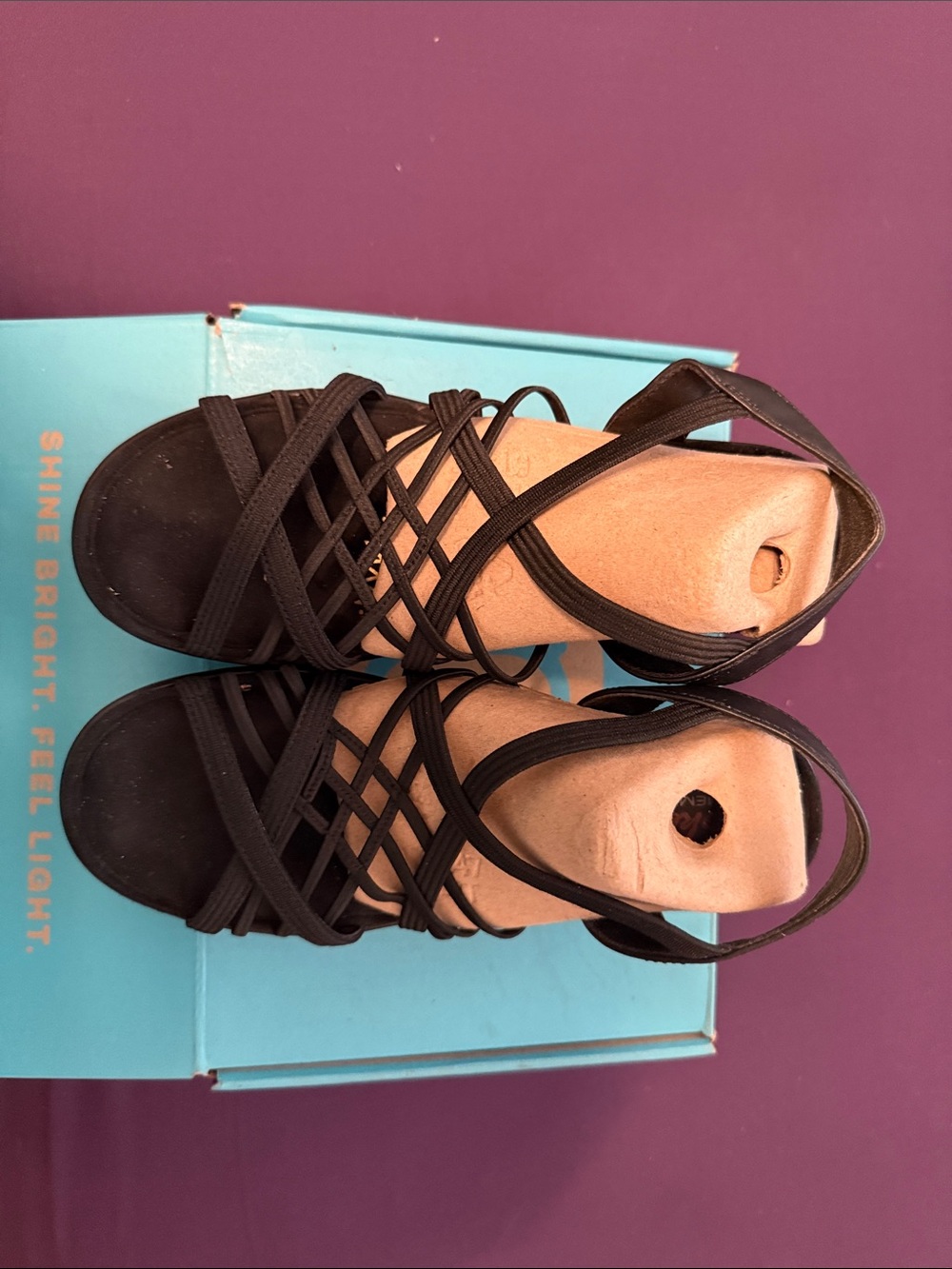 Black Strappy Women’s Sandals